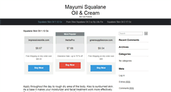 Desktop Screenshot of mayumisqualane.com